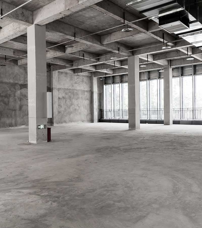 Concrete parking lots and driveways Concrete parking lots and driveways
